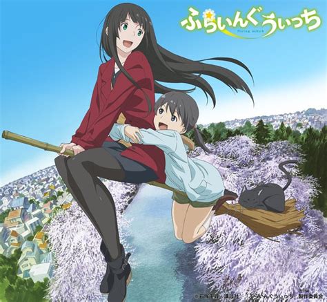 Crunchyroll Tv Anime Flying Witch New Main Visual Posted For April