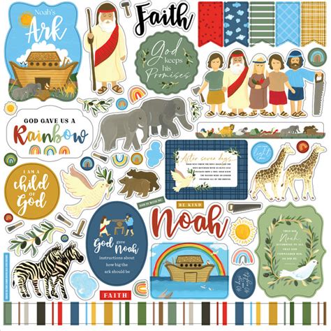 Bible Stories Noahs Ark Two By Two Echo Park Paper Co