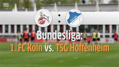 Hafta maçında hoffenheim ile köln kozlarını paylaşacak. 1. FC Köln gegen TSG Hoffenheim: Bundesliga, 30. Spieltag ...