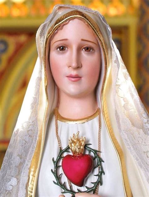 Virgen De Fatima Divine Mother Blessed Mother Mary Blessed Virgin