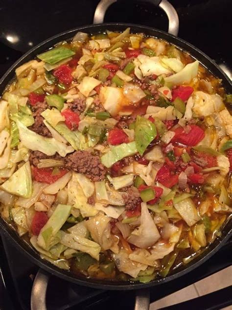 Put beef broth in pot with celery and rest of onion. Timeline Photos - Stacey Pollock Folds | Cabbage hamburger ...