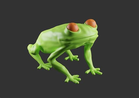 Frog 3d Model Cgtrader