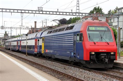 Double Deck Trains Form The Backbone Of The S Bahn Network In Zürich