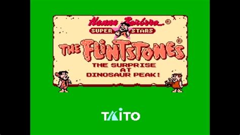 The Flintstones The Surprise At Dinosaur Peak Nintendo Nes Youtube