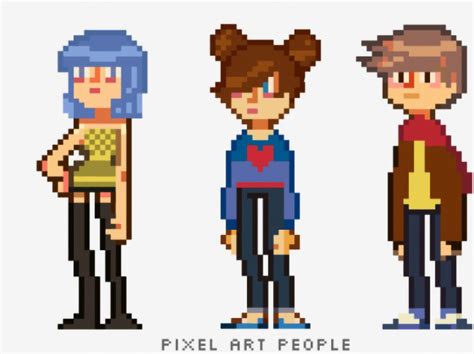 Pixel Art People By Simone On Dribbble