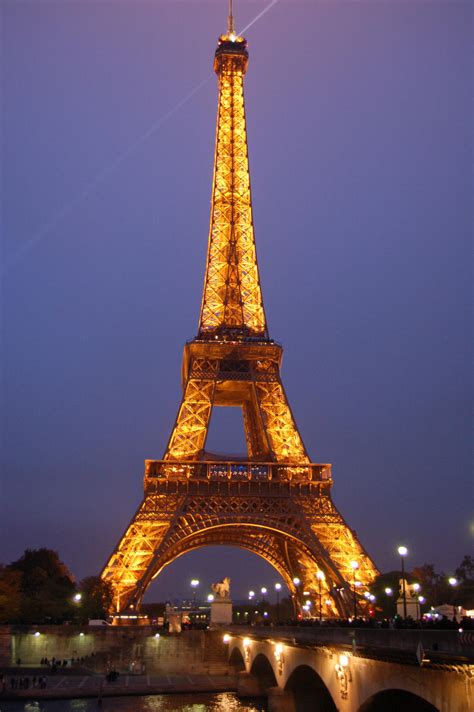 Eiffel Tower By Night By Gimper53 Stock On Deviantart
