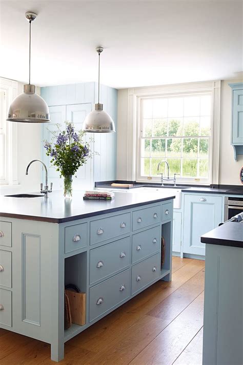 Most popular kitchen cabinet style for 2019. Colored Kitchen Cabinets: Inspiration - The Inspired Room