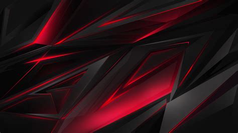 1366x768 Polygonal Abstract Red Dark Background 1366x768 Resolution Hd
