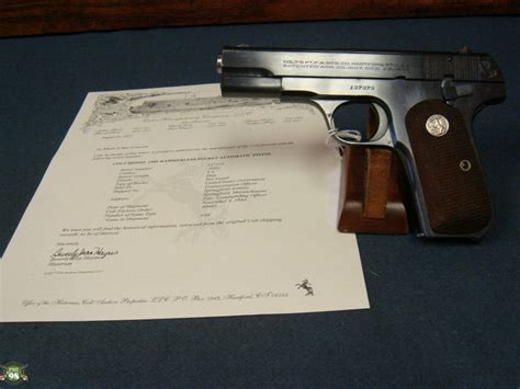 Sold Us Ww2 Colt M1908 General Officers Pistolvery Rare And