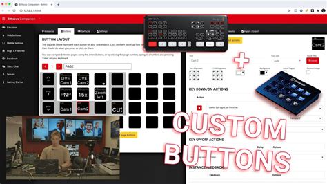 Programming Custom Buttons With Stream Deck And Atem Mini Youtube