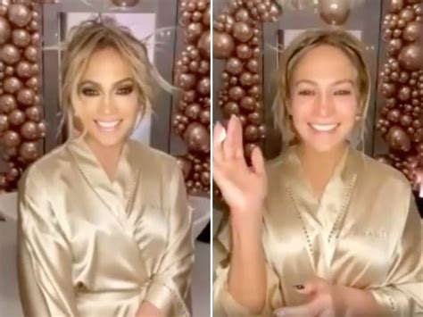 Jennifer Lopez Went Makeup Free In A Video And Said Her Skin Care