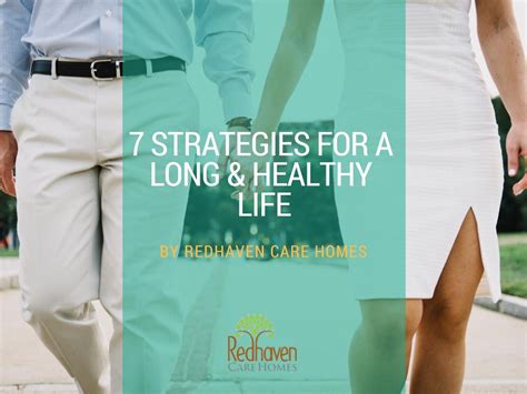 Ppt 7 Strategies For A Long And Healthy Life Powerpoint Presentation