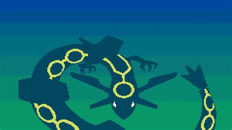 Rayquaza Pokemon Pixel Art Wallpaper Resolution1920x1080 Id224988