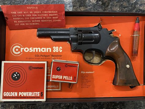 Crosman 38c Pellgun Revolver Old 22 Cal Classified Ads