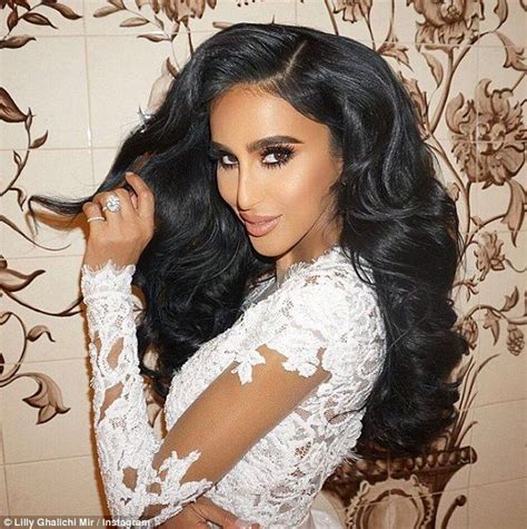 Lilly Ghalichi Stuns In A Custom Made Bridal Dress In Beverly Hills Bridal Hair And Makeup