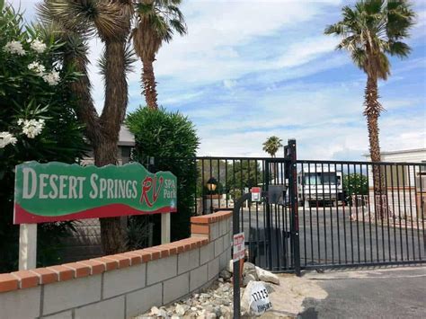 Desert Springs Spa Rv Park In Desert Hot Springs California Ca