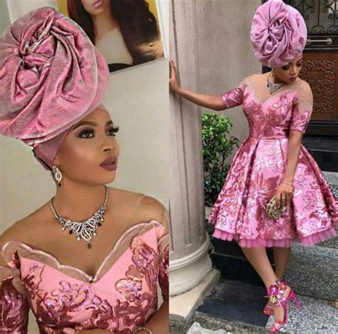 Current Short Lace Gown Styles Midi Gown Styles For Asoebi Vlr Eng Br