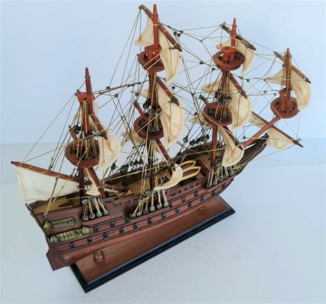 Realistic Display Wasa Wooden Boat Model Ship Model Default Title