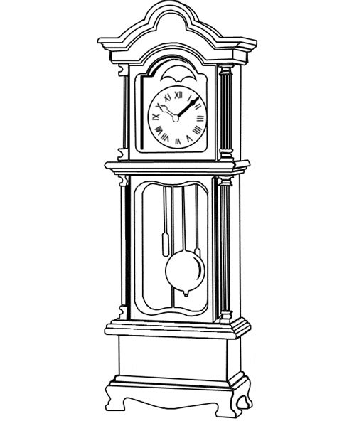 Grandfather Clock Clip Art Clipart Best Clipart Best