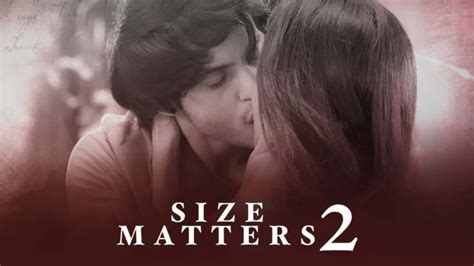 Size Matters 2020 Season 2 Part 1 Ullu Originals Hot Sex Web Series