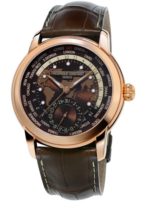 Frederique Constant Classic Worldtimer Manufacture Watch Ablogtowatch