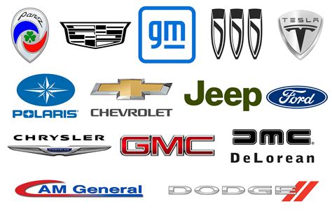 15 American Car Brands And Their Logos