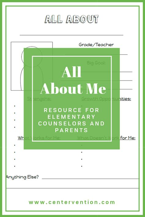 All About Me Worksheet Pdf Social Emotional Learning Activities