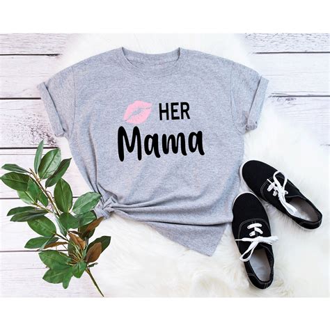 Her Mama Her Mini Shirt Mommy And Me Shirts Matching Mommy Etsy