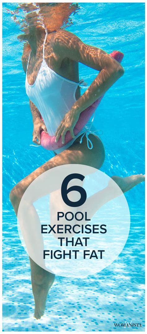 6 Exercises To Do In The Pool Swimming Workout Pool Workout Swimming Pool Exercises