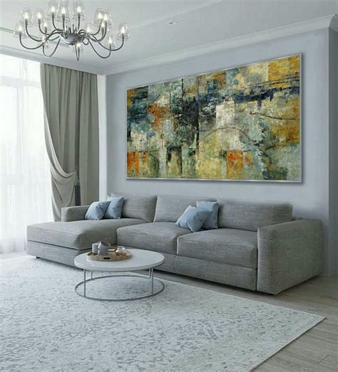 Large Modern Artwork For Living Room Adr Alpujarra