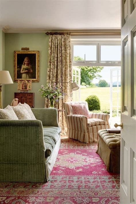 English Cottage Living Room Charm And Comfort In One Modern House Design