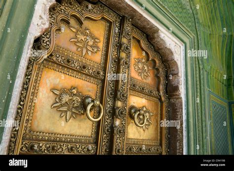 India Rajasthan State Jaipur City Palace Pitam Niwas Chowk Inner