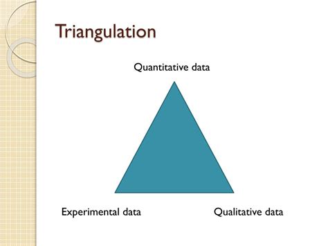 Triangulation Chart