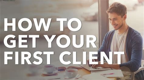 How To Get Your First Web Design Client Youtube