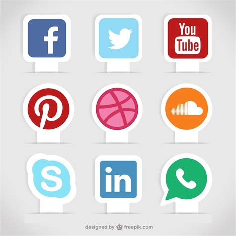 Logos De Redes Sociales Con Nombre Imagui