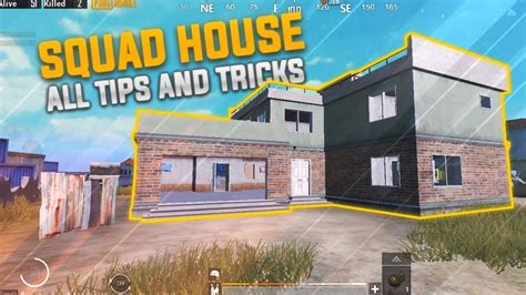 Squad House All Tips And Tricks In Pubg Mobile Pubg Mobile Tips And