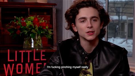 Timothée Chalamet On Being Hollywoods Straight Prince Of Twinks