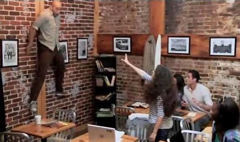 Real Life Carrie Terrorizes New York City Coffee Shop In Prank Video