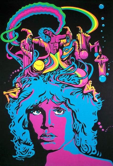 Black Light Posters Black Light Posters Psychedelic Poster