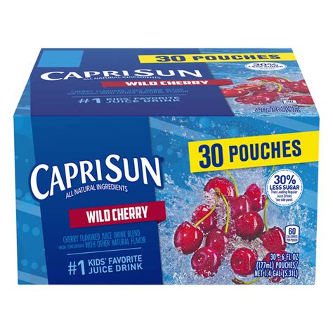 Save On Capri Sun Juice Wild Cherry Value Pack 30 Pk Order Online Delivery Stop And Shop