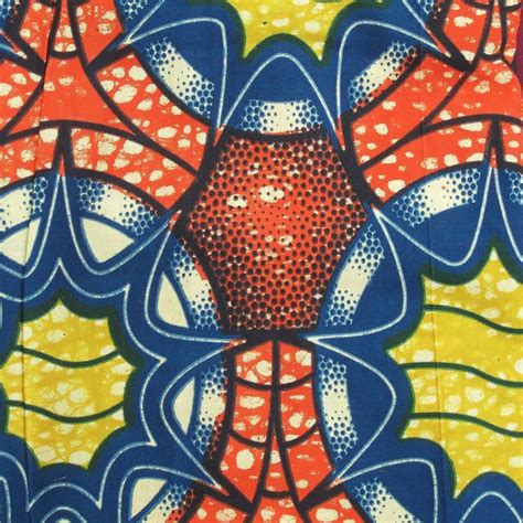 Afrocentric Abstract African Wax Print African Wax Print Printing On