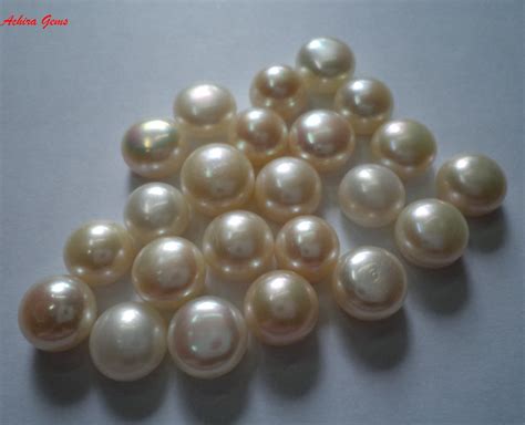 Freshwater Button Pearls At Best Price In Mumbai By Achira Gems Id