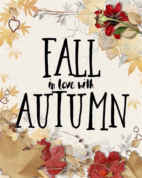 Fall In Love With Autumn Printable My Life Abundant