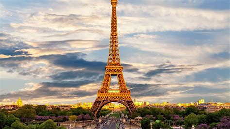 Download Wallpaper 1920x1080 Eiffel Tower Paris France Showplace