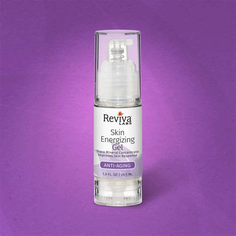 Reviva Labs Reintroduces Its Skin Energizing Gel Reviva Labs