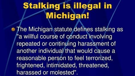 Petition · Demand Michigans Laws Protect Those Being Stalked ·