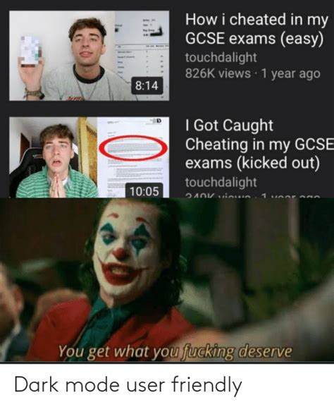 How I Cheated In My GCSE Exams Easy Se RegGr Touchdalight 826K Views