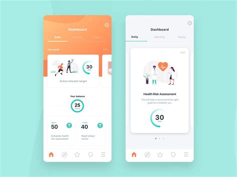 Health And Wellness App Wellness Apps Mobile App Design Inspiration