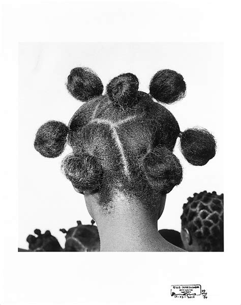 Exploring Nigerian Traditional Hairstyles With Ojeikere Black And