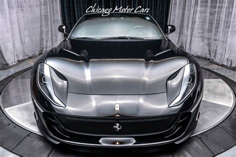 Used 2019 Ferrari 812 Superfast Coupe Matte Black Forged Racing Wheels